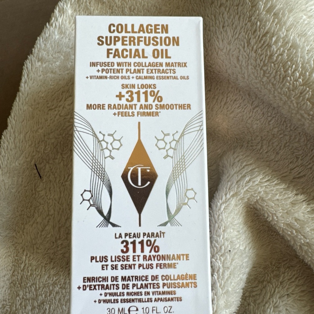 BNIB Charlotte Tilbury Gold Collagen Superfusion Serum